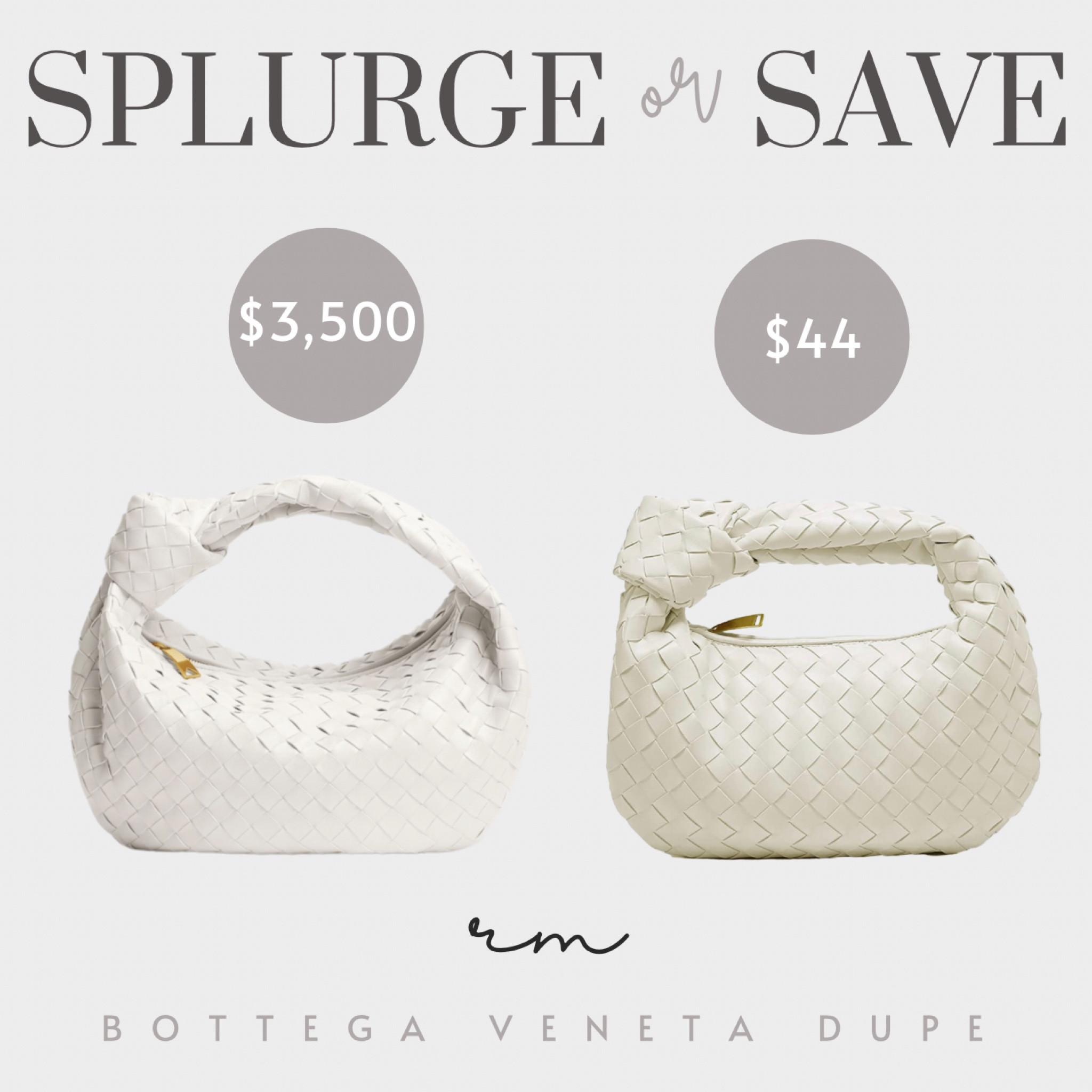 LUXURY FOR LESS! This dupe for the seen-everywhere Bottega Veneta Jodie it bag is UN👏🏻REAL👏🏻
The Amazon version even has the gold zipper, knot detail, same woven pattern as the original, and for almost $3.5k less. 
I love the white for spring and summer (and even winter), but this bag comes in other colors as well! So versatile to dress up or down and hold your essentials.

#LTKSale #LTKitbag #LTKFind