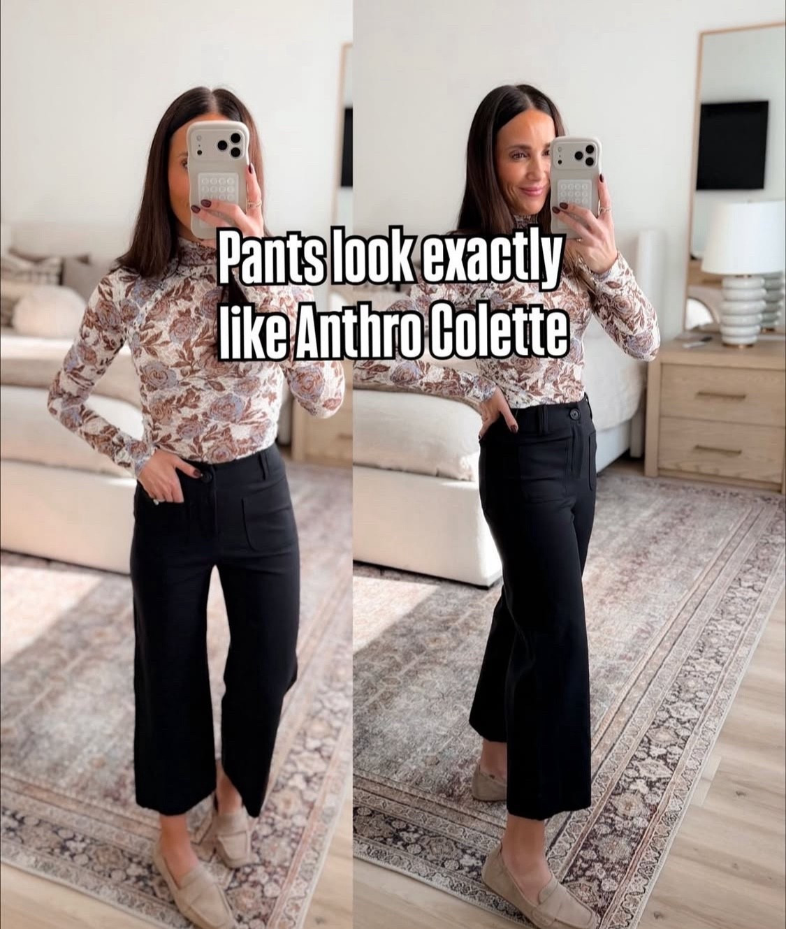 Love these designer inspired pants for less, cropped pants, fall outfit, Annabrstyle

#LTKStyleTip #LTKOver40 #LTKSeasonal