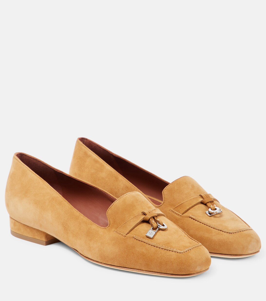 Charms suede ballet flats | Mytheresa (UK)