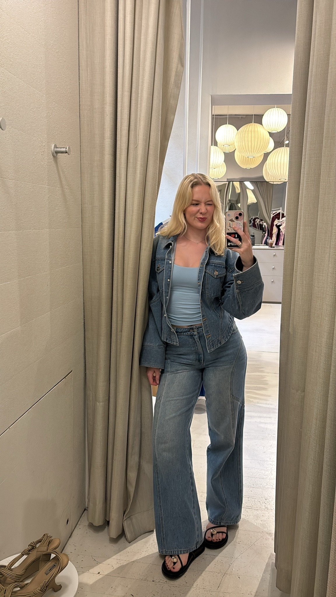 I loveee double denim! This is a fav set from Acler paired with a light blue tank from Glassons underneath

#LTKaustralia #LTKjeans