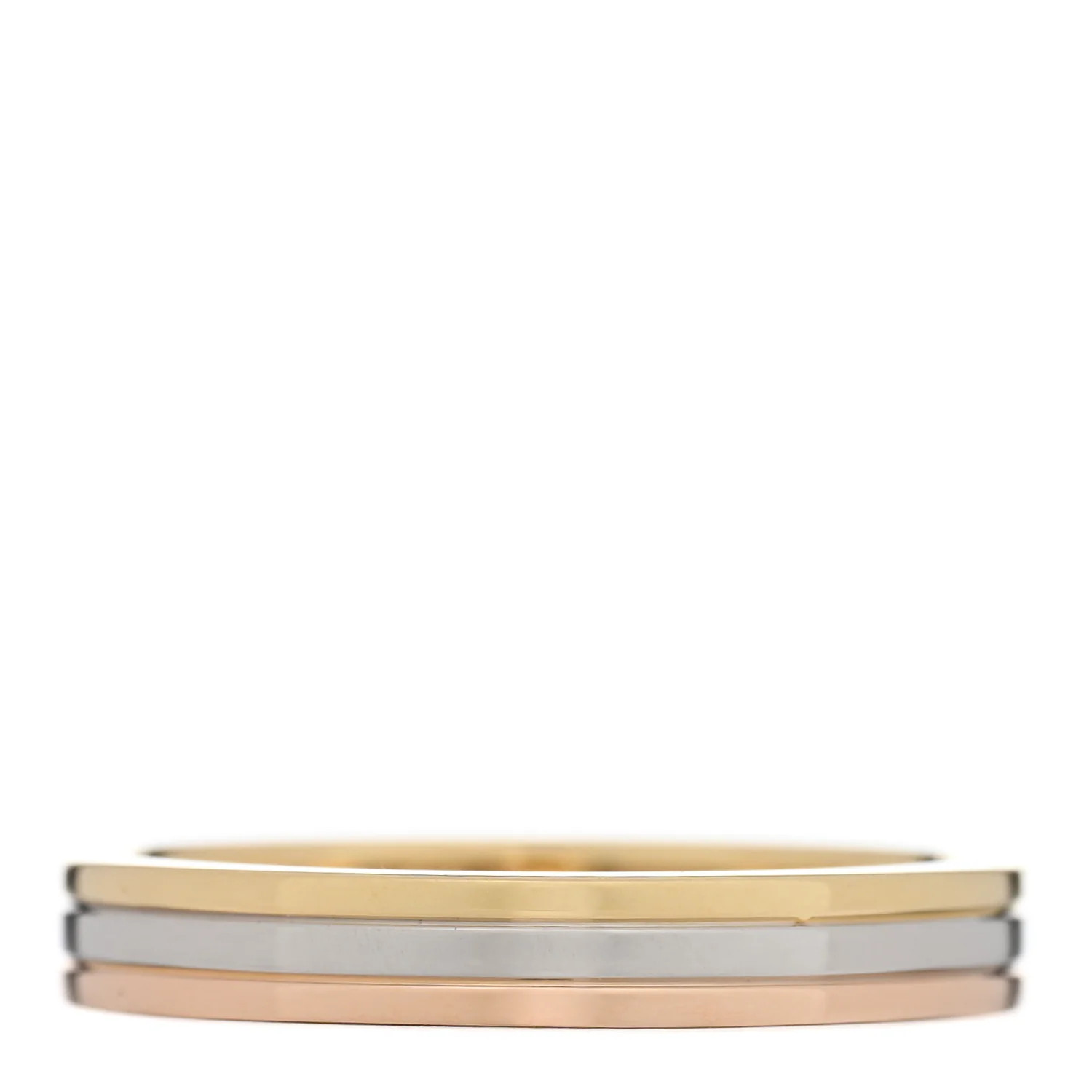 Cartier 18K Pink White Yellow Gold 3.5mm Vendome Louis Cartier Wedding Band Ring 58 8.5 1719931 | FASHIONPHILE (US)