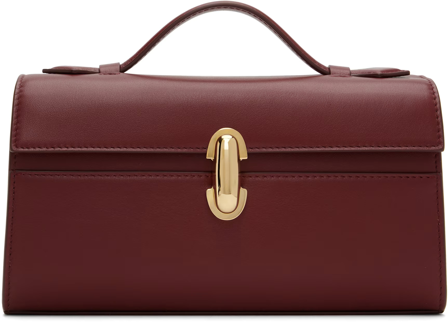 Burgundy Symmetry Pochette Bag | SSENSE