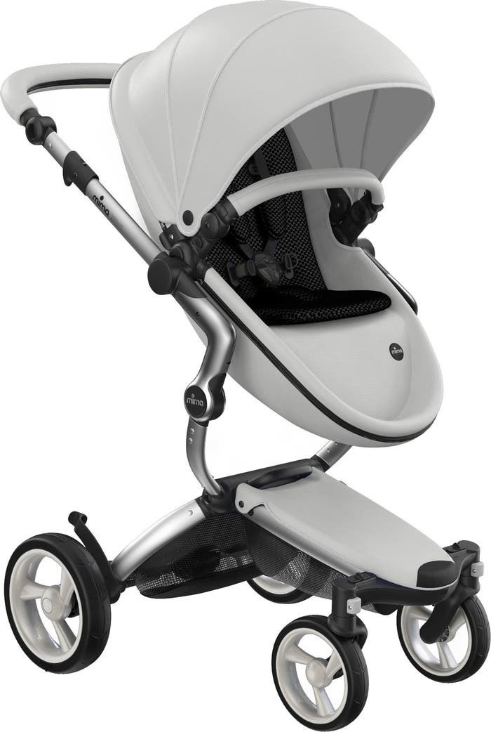 Xari 2020 Silver Chassis Stroller with Reversible Reclining Seat & Carrycot | Nordstrom | Nordstrom