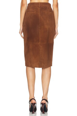 Marcella Suede Skirt | FWRD 