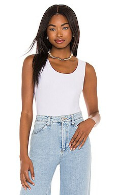 Commando Butter Tank Bodysuit in White from Revolve.com | Revolve Clothing (Global)