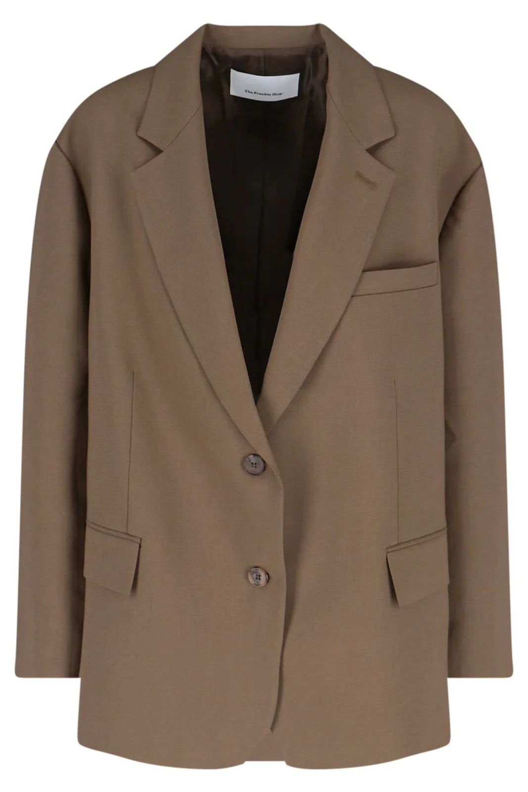 The Frankie Shop Oversized Single-Breasted Blazer | Cettire Global