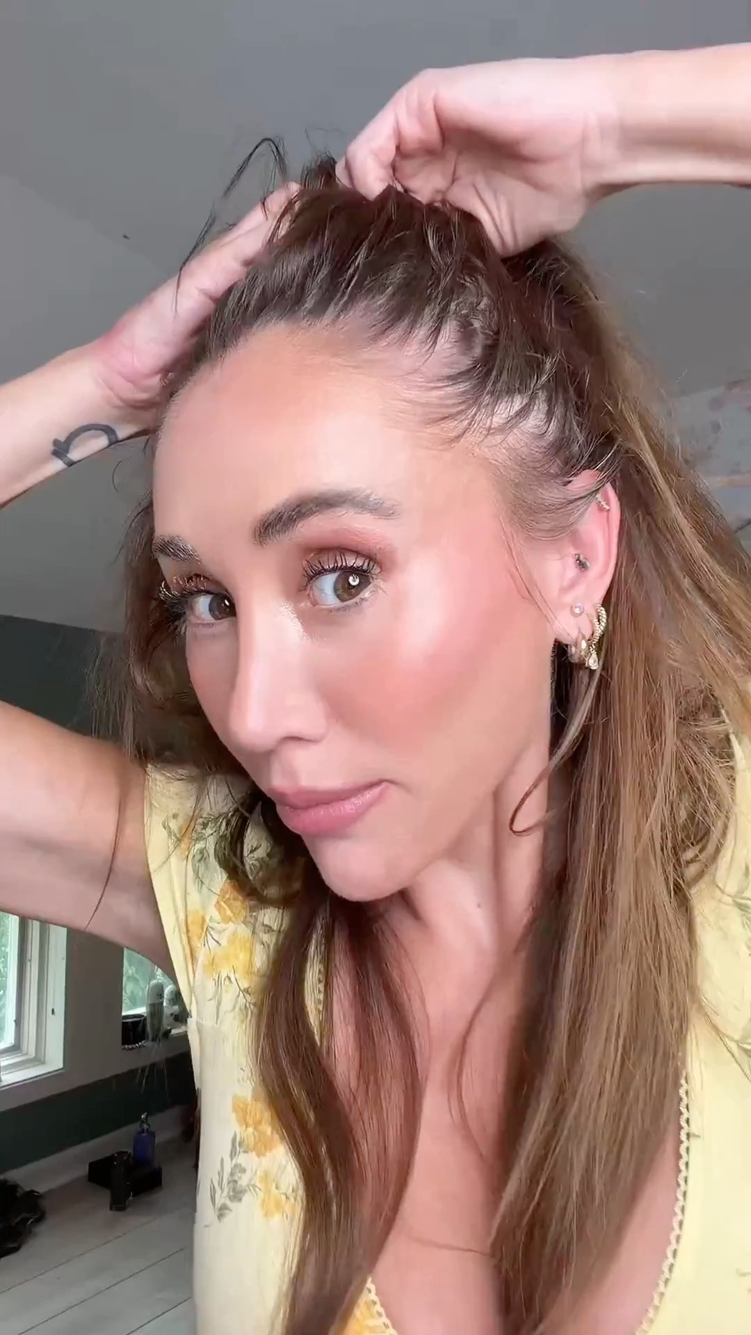 the tinted dry shampoo powder in medium brown that conceals gray roots and root growth between washes — built-in puff applicator for precise application, absorbs oil, adds volume and zero white cast or chalky finish. the hair hack everyone with medium brown hair needs to know about.

#dphue #dryshampoo #roottouchup #haircare #grayblending
dphue camo+ tinted dry shampoo powder medium brown

dphue camo tinted dry shampoo powder medium brown worth buying 2026, best tinted dry shampoo for gray root coverage no white cast, root touch up powder between salon visits for medium brown hair 

 #LTKBeauty