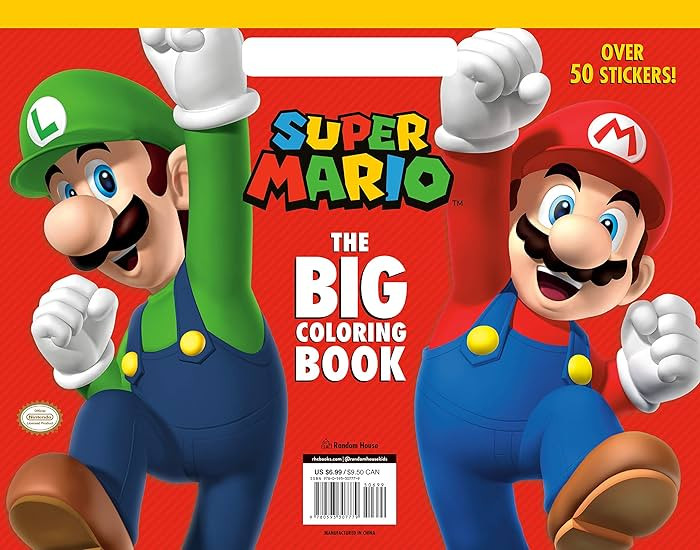 Super Mario: The Big Coloring Book (Nintendo®) | Amazon (US)