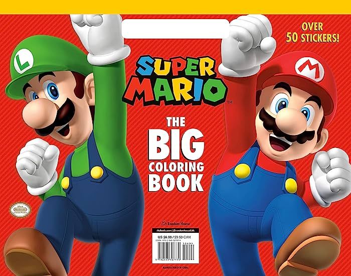 Super Mario: The Big Coloring Book (Nintendo®) | Amazon (US)