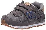 New Balance Kids 515 V1 Hook and Loop Sneaker, castlerock/hemp, 2 Wide US Unisex Infant | Amazon (US)