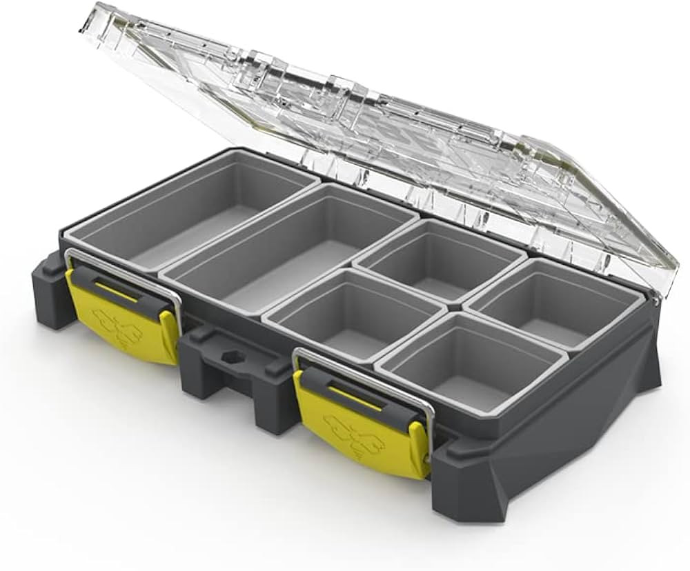 Colony 8T (Thin) Modular Tackle Box, Customizable Waterproof Tackle Box, Plastic Organizer Box, F... | Amazon (US)