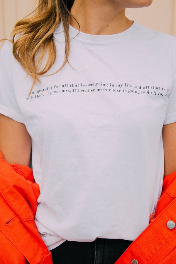 Project Social T Better Yourself Tee | Urban Outfitters (US and RoW)