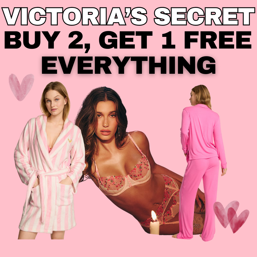  

Victoria’s Secret BUY 2, GET 1 FREE is live 💕
One of the best Valentine’s sales for lingerie, pajamas, and cozy lounge sets. Perfect if you love a deal and hate paying full price. These make amazing Valentine’s gifts for her, Galentine’s gifts, or a little treat yourself moment.
Stock up now while sizes and colors are still available. This sale never lasts long.


#VictoriasSecret #ValentinesGiftsForHer #ValentinesDaySale #LingerieSale #PajamaSale #LTKSale #GiftIdeasForHer #ValentinesDeals

 

#LTKSaleAlert