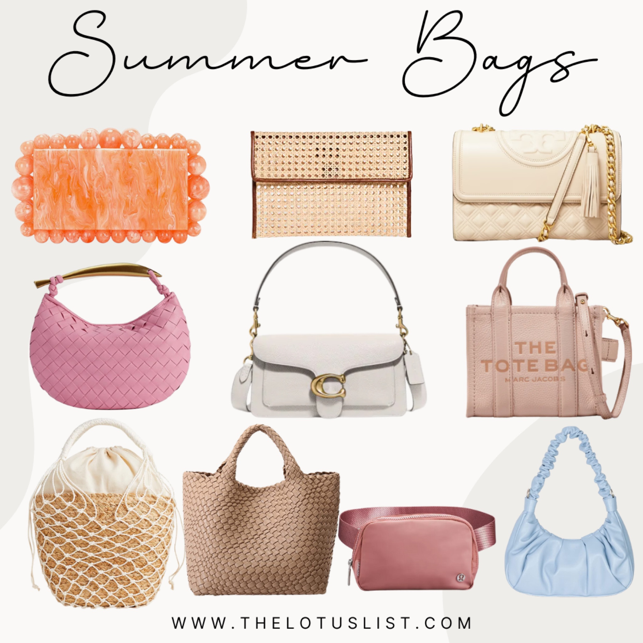 Summer Bags

LTKGiftGuide / LTKsalealert / LTKSeasonal / LTKunder100 / LTKunder50 / LTKtravel / summer bags / summer bag / it bags / it bag / summer handbag / summer handbags / Tory Burch / Tory Burch bag / coach / coach bag / Amazon / Amazon finds / Nordstrom / Nordstrom finds / Marc jacobs / the tote bag / Marc jacobs bag / sale / sale alert 

#LTKitbag #LTKFind #LTKstyletip