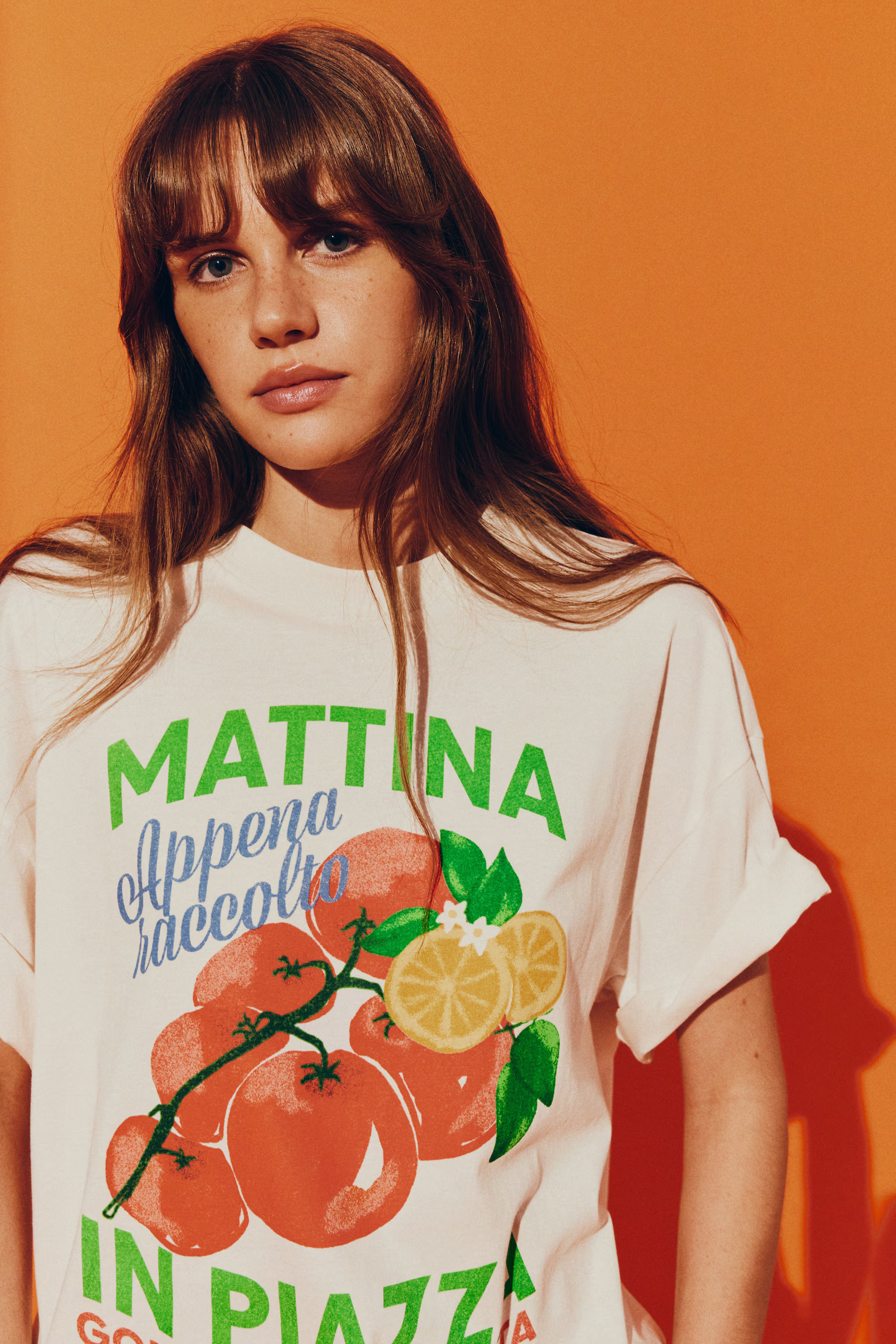 Oversized T-Shirt with Motif | H&M (US + CA)