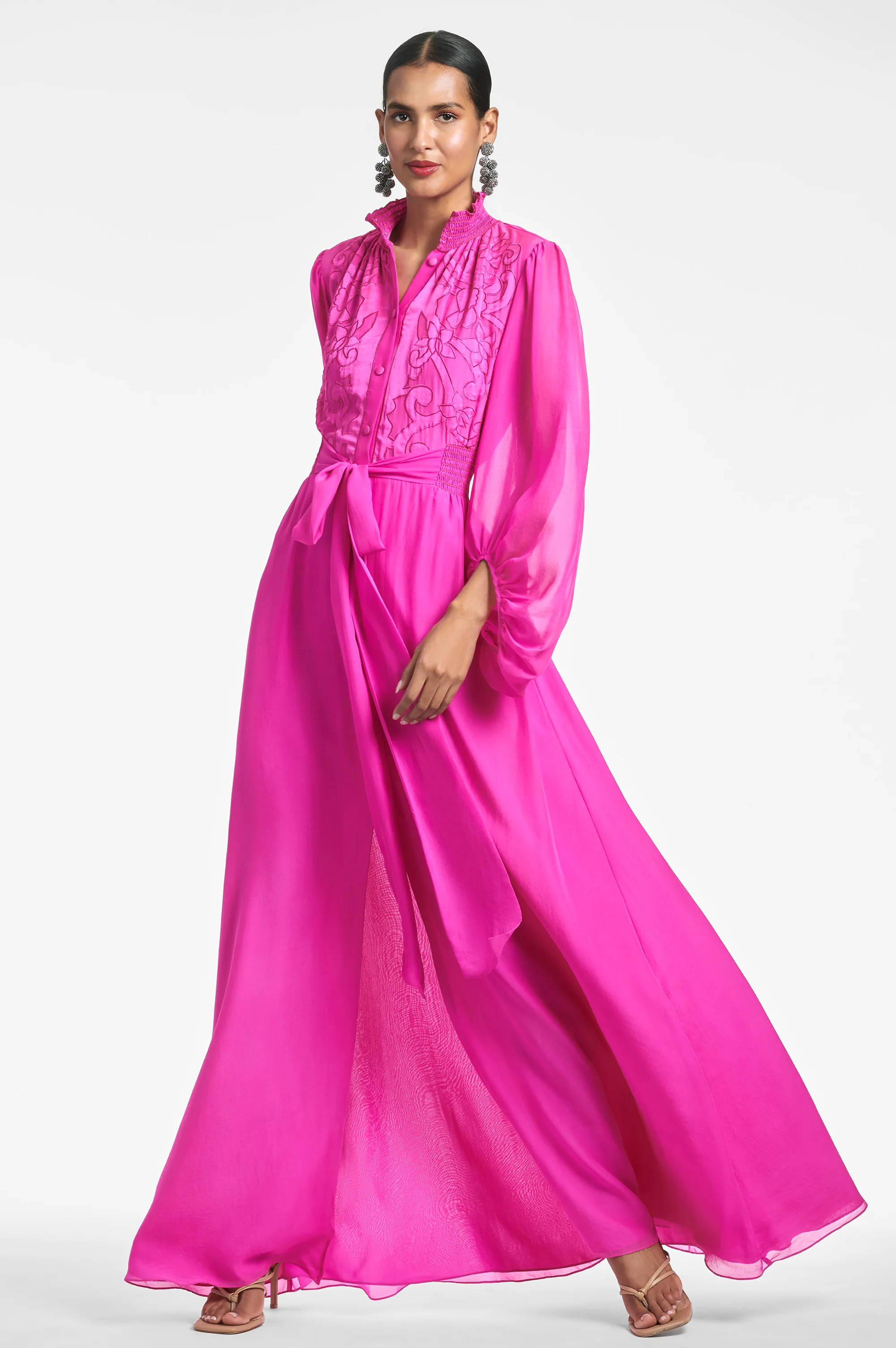 Beatrix Gown - Fuchsia | Sachin and Babi