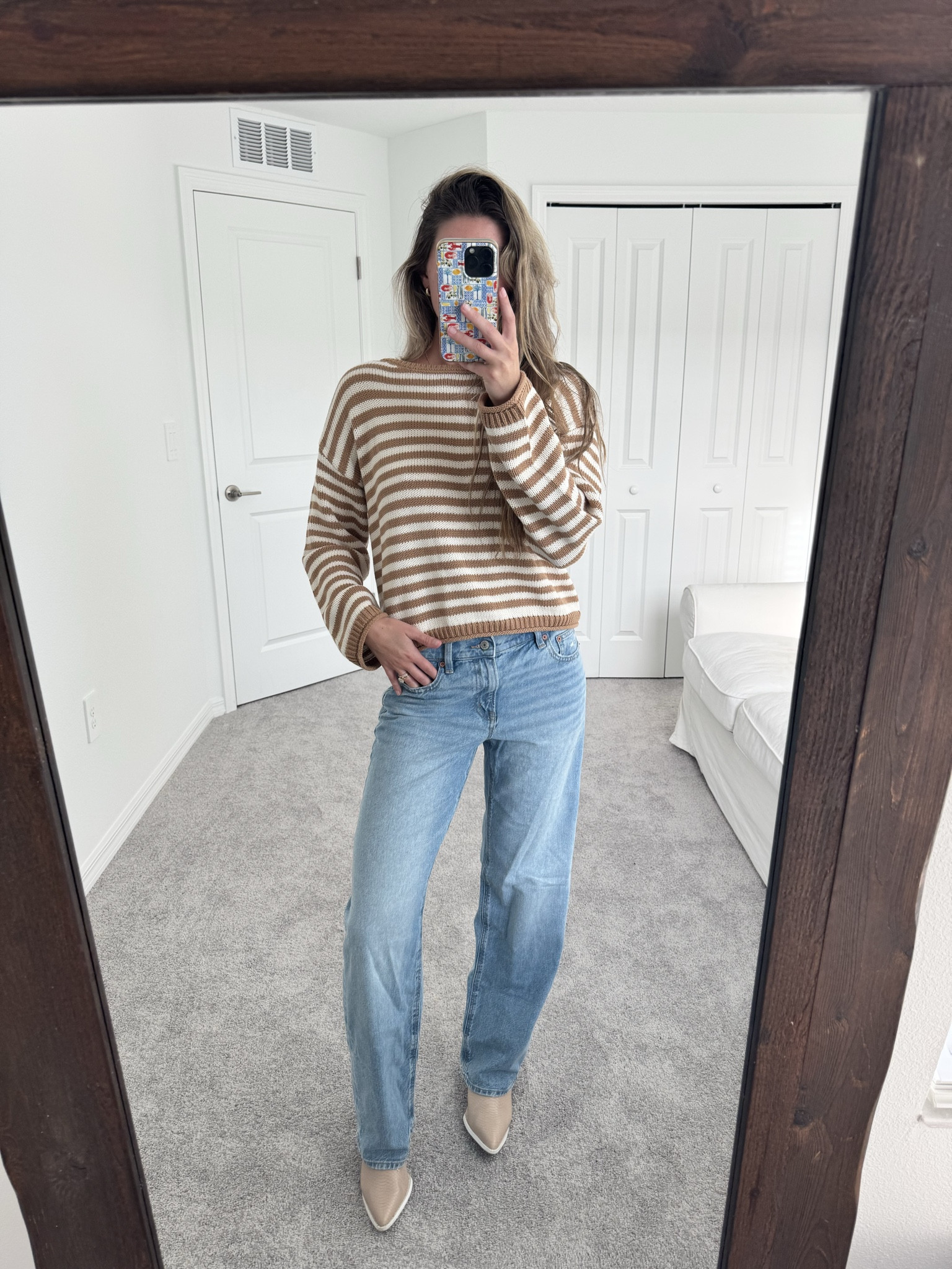 A chunky sweater for the fall that’s under $20 >>>> 
Also my recent fav pair of jeans ever !!

#LTKSeasonal #LTKU #LTKSaleAlert
