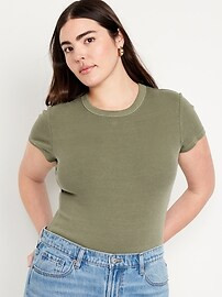 Snug Crop T-Shirt | Old Navy (US)