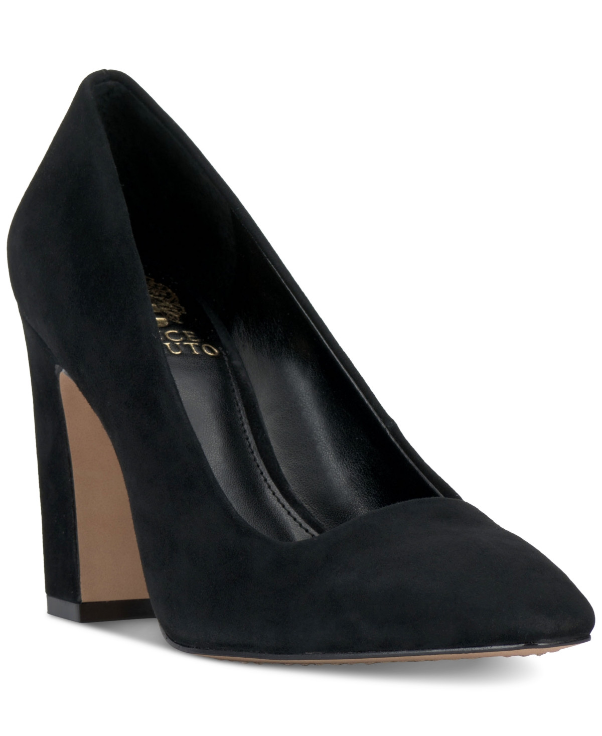 Vince Camuto Women's Sibrina Pointed-Toe Pumps - Black Suede | Macy's