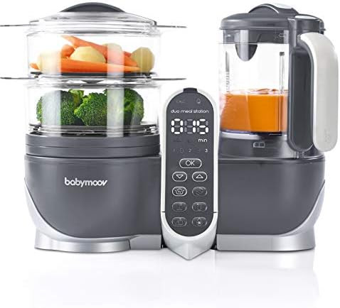 Duo Meal Station Food Maker 6 in 1 Food Processor with Steam Cooker, Multi-Speed Blender, Baby Pu... | Amazon (US)