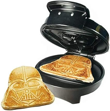 Uncanny Brands Star Wars Darth Vader Waffle Maker- The Sith Lord On Your Waffles- Waffle Iron | Amazon (US)