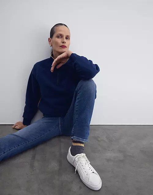 Sidewalk Low-Top Sneakers in Leather | Madewell