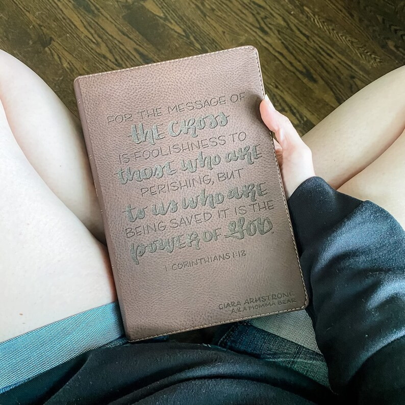 PERSONALIZED NKJV Open Bible 1 Corinthians 1:18 Add Your Name and Established Date - Etsy | Etsy (US)