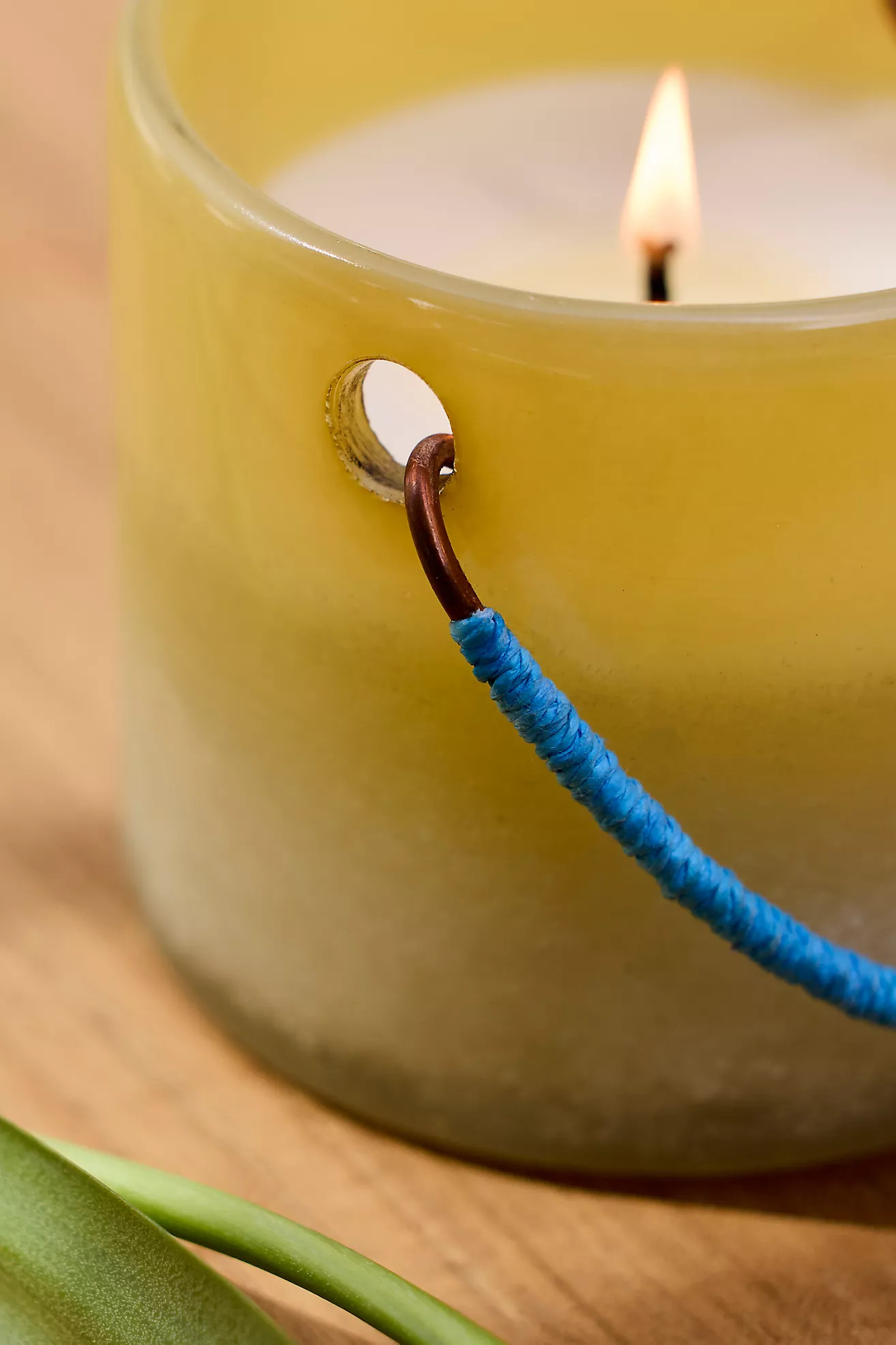 Ombre Lantern Citronella Candle | Anthropologie (US)