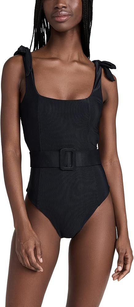 Beach Riot Women's Sydney Belted One Piece | Amazon (US)