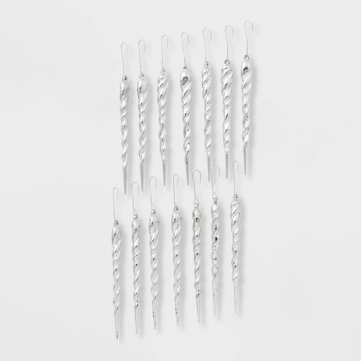 14ct Glitter Icicle Christmas Ornament Set - Wondershop™ | Target
