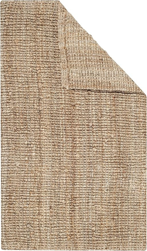Safavieh Natural Fiber Collection NF447A Hand-Woven 0.5-inch Thick Chunky Textured Jute Runner, 2... | Amazon (US)