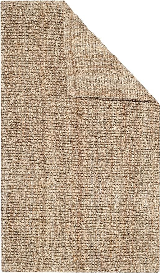 Safavieh Natural Fiber Collection NF447A Hand-Woven 0.5-inch Thick Chunky Textured Jute Runner, 2... | Amazon (US)