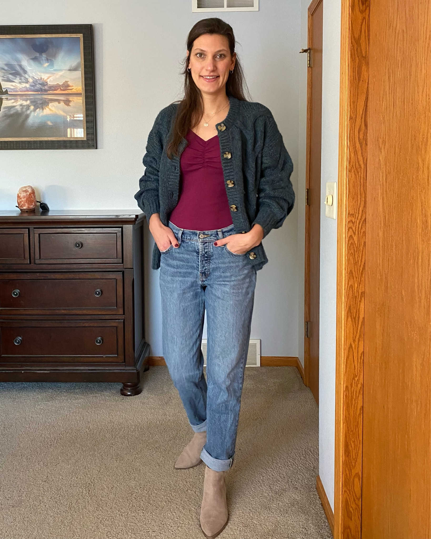 Another cozy holiday look. Definitely one I’ll be incorporating more of in various forms. 

#LTKSeasonal #LTKsalealert