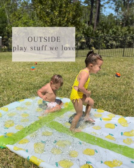 Here are links to all our outside play stuff we have and enjoy! Sharing more fun videos on my Instagram of all the items!

#LTKSeasonal #LTKkids