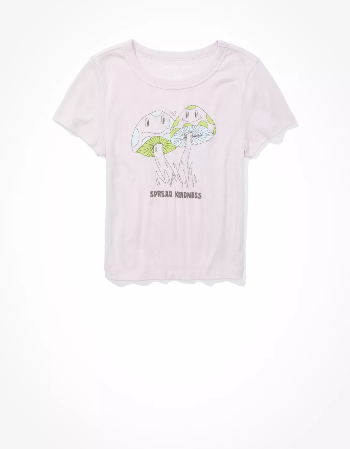 AE Cropped Hey Baby Tee | American Eagle Outfitters (US & CA)