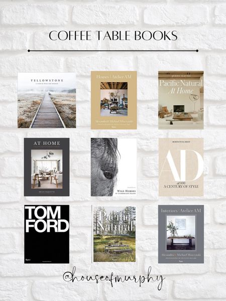 Here are a few of my favorite coffee table books.  These would make perfect holiday gifts!  I use these to style my console table, shelves  and coffee table.  Amazon finds

#LTKSeasonal #LTKunder100 #LTKhome