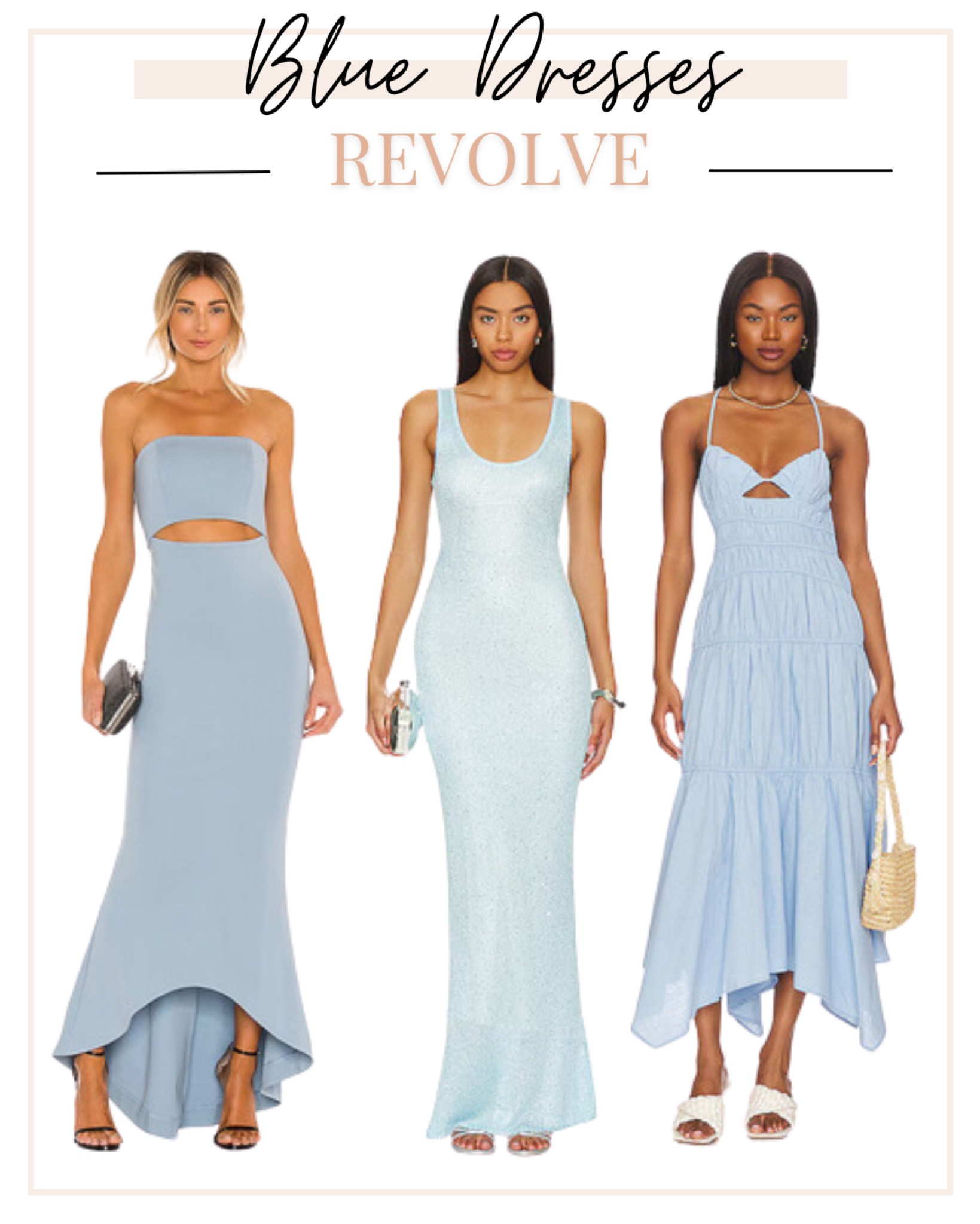 baby blue maci dress Finley Pointelle Knit Maxi Dress - Cornflower Blue main image 0