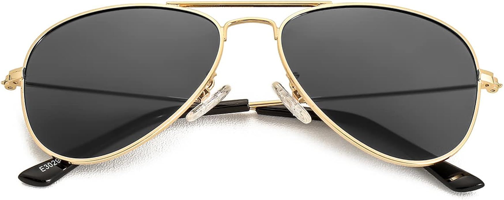 Kids Polarized Aviator Sunglasses for Girls Boys Cool Toddler Sunglasses Age 2-9 100% UV Protecti... | Amazon (US)