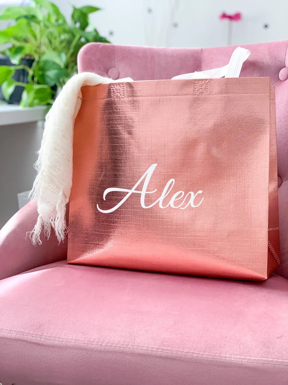 Bridesmaid Tote Bag, Bridesmaid Gifts, Wedding Tote Bag, Bridesmaid Favors, Personalized Bag, Bri... | Etsy (US)