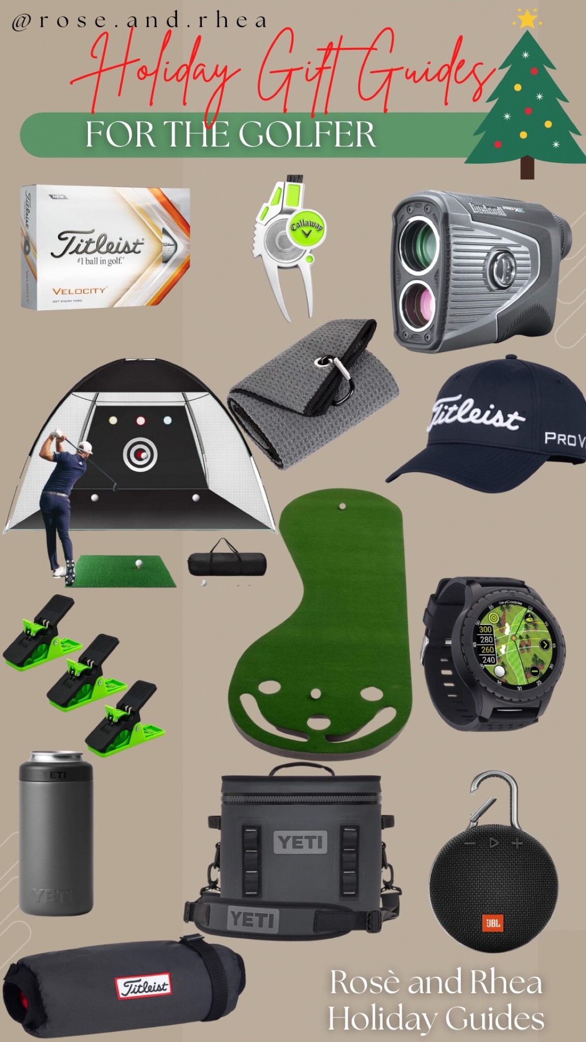 Holiday gift guide for the golfer • husband gift • dad gift • FIL gift • range finder • cigar clip holder • golf cart essentials • 

#LTKmens #LTKHoliday #LTKSeasonal