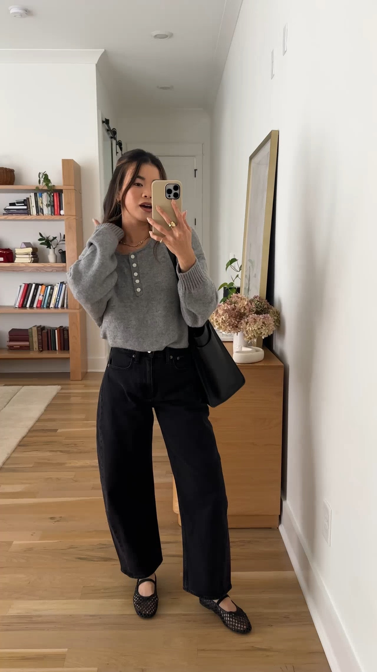The coziest knit from @abercrombie!
Use my Abercrombie stackable discount code AFCHLOE for an additional 15% off. Be sure to shop the Abercrombie denim sale 25-50% off all jeans & 20% off almost everything else now until Aug 10th!

Sizing info:
-Abercrombie High Rise barrel Jean (Size 24 Short in Black)
-Abercrombie Merino Wool-Blend Henley Sweater (Size Small in Heather Grey)


Petite style, petite fashion, mom outfit, mom style, petite pants, petite outfit ideas, petite outfits, best pants for petite, petite barrel pants, spring style, spring outfits, vacation outfits, summer outfits, fall pants, autumn top, petite fall outfits, abercrombie pants, fall sale, Abercrombie sale, sale, fall cardigan, barrel jeans, petite barrle jeans

Denim Promo: *Offer valid online only August 5, 2026 to August 10, 2026 in US/CA. Excludes clearance. Online price reflects discount.
Extra 20% Off: *Offer valid in stores and online August 5, 2026 to August 10, 2026 in US/CA. Exclusions apply as indicated. Online price reflects discount.
Promo Code: *Use code AFCHLOE to get an additional 15% off almost everything in stores and online at checkout from August 5, 2026 to August 10, 2026 in US/CA. Exclusions apply. See details online.

#LTKootd #LTKSaleAlert #LTKWorkwear
