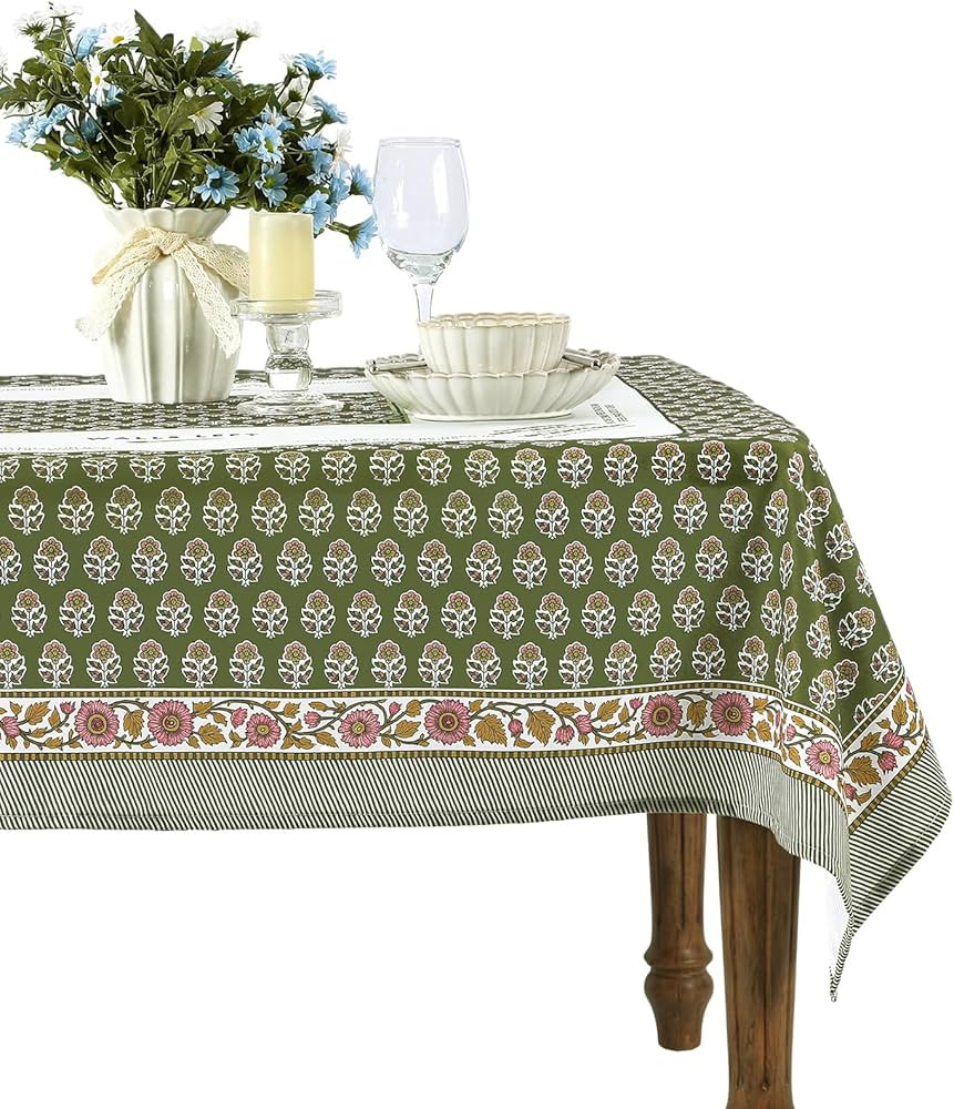 Mahjong Tablecloth 55" x 55" Polyester Square Instructional Design with Rules for Family Game Nig... | Amazon (US)