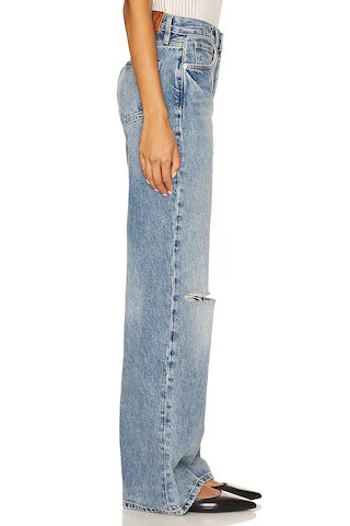 Hugh Wide Leg in Summer Indigo Destructed | Revolve Clothing (Global)