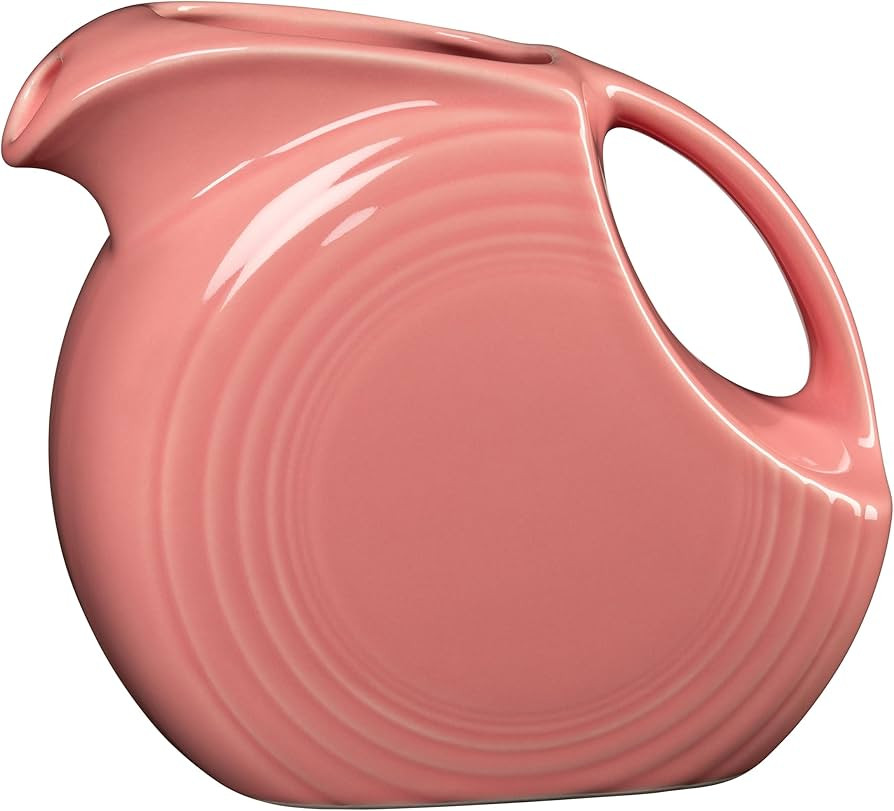 Fiesta® Large Disk Pitcher 67.25 oz – Durable Ceramic, Lead-Free, Dishwasher/Microwave/Oven Sa... | Amazon (US)