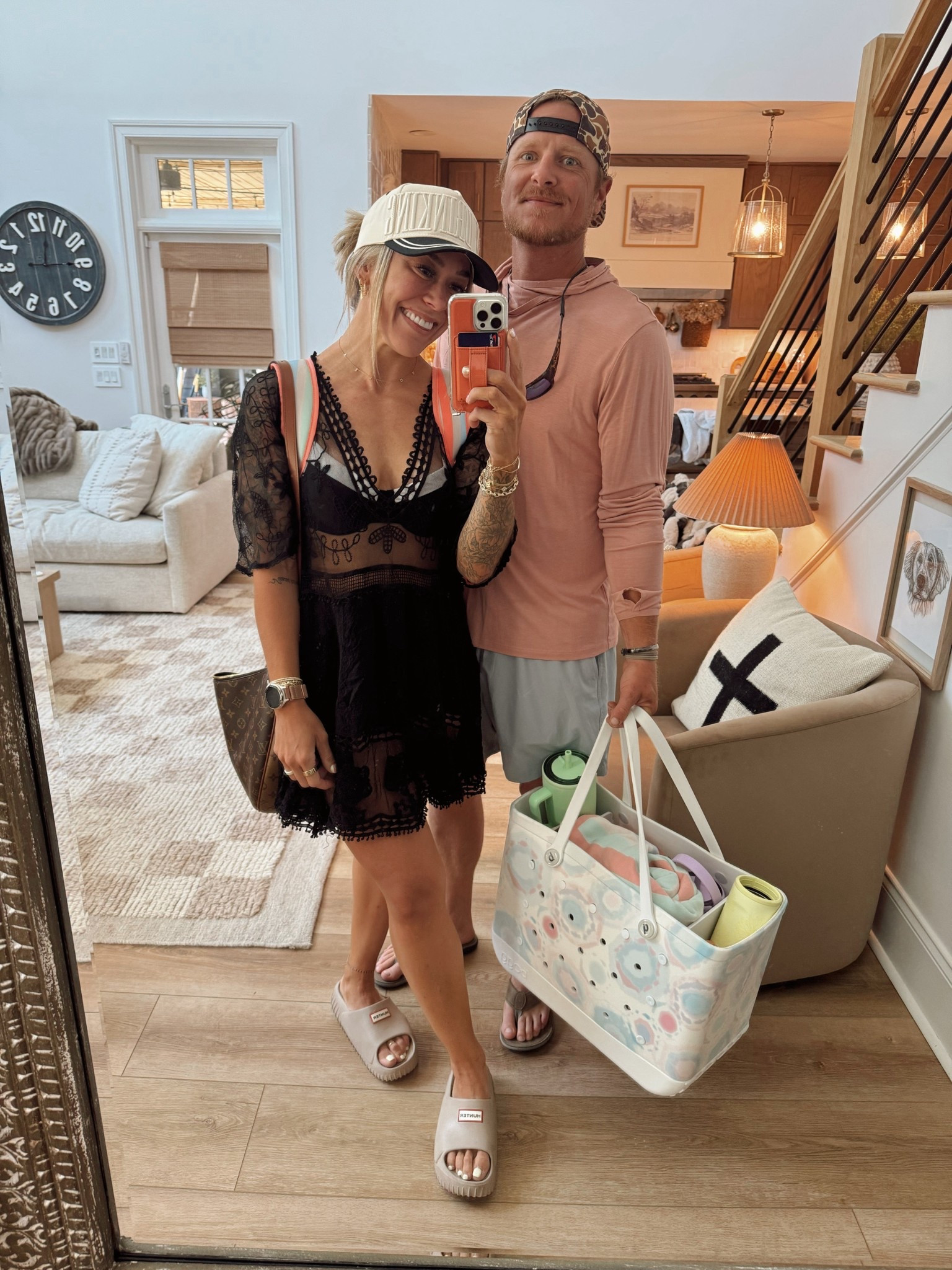 Beach day👙⛱️ linked what I could! 🤎 my suit & hat are on sale & this coverup comes in a couple more colors! Use code AFSUMMER to get an additional 15% off the suit! I did S top & bottom! 

Summer fit / ootd / amazon fashion / bogg bag / target / Abercrombie / kenz kustomz / Holley Gabrielle / Hunter slides 

#LTKSummerEdit #LTKSaleAlert #LTKFindsUnder50