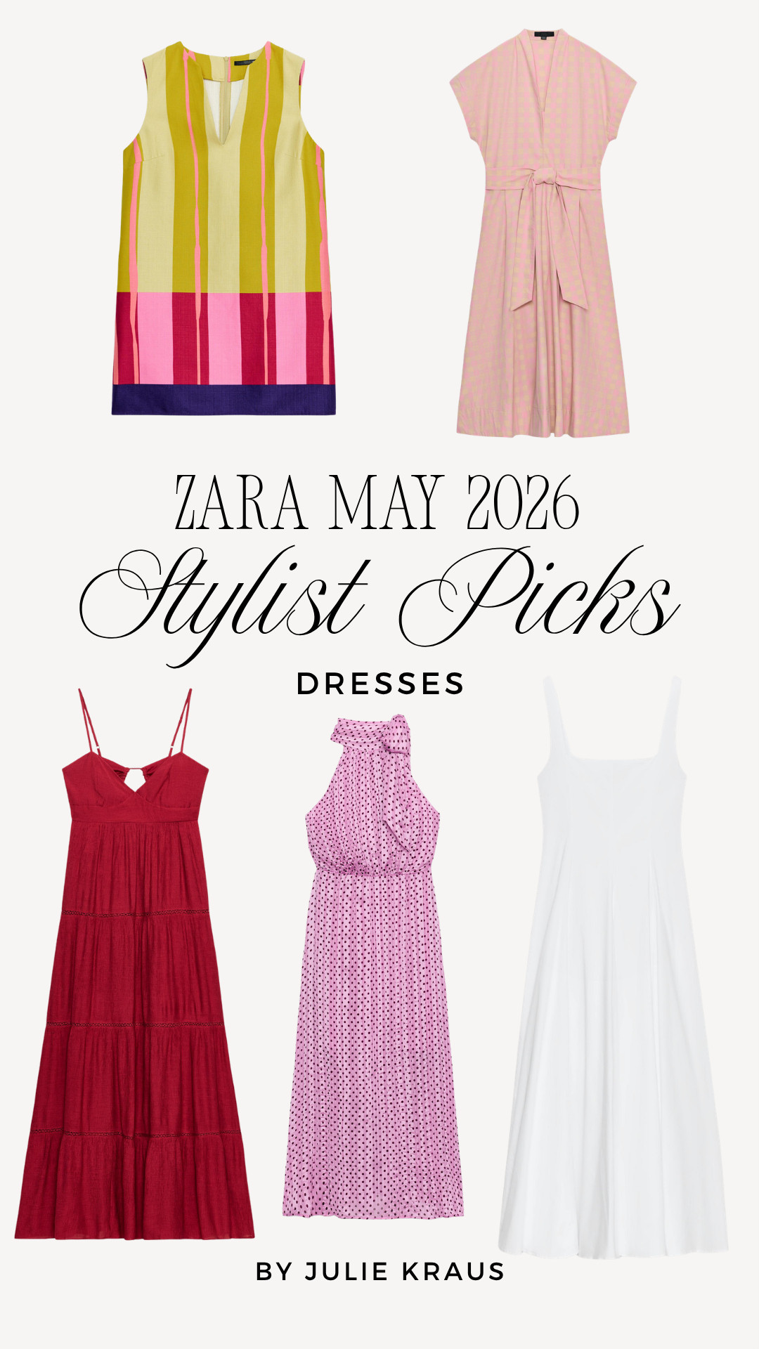 My favorite dresses from Zara right now. I can't stop recommending these — one is better than the next. Zara Dresses • Stylist Picks from Zara • Spring Dresses 2026 

 #LTKSeasonal #LTKOver40