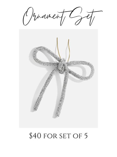 Obsessed with these rhinestone bow ornaments!  Add a little sparkle to your tree. Comes in other colors. 




Christmas, holidays, bauble bar

#LTKHoliday #LTKSeasonal #LTKunder50