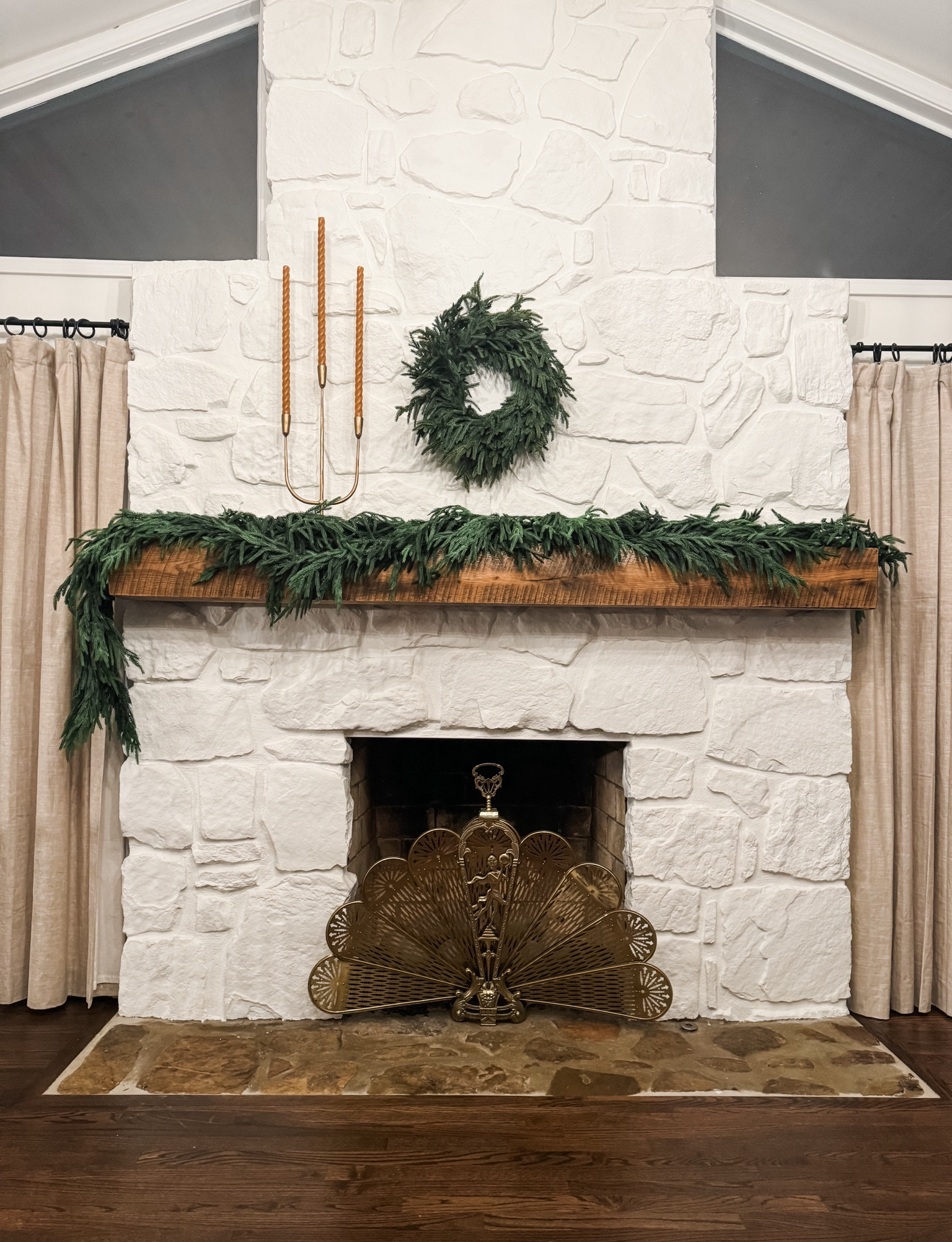 Elegant mantel with the real touch  Norfolk Pine faux garland and wreath. 🌲 Use promo code CREATOR for 10% off on orders $75+

#afloral #norfolkpine #fauxpine #garland #wreath #candelabra #candlesticks

#LTKHome #LTKSeasonal #LTKHoliday