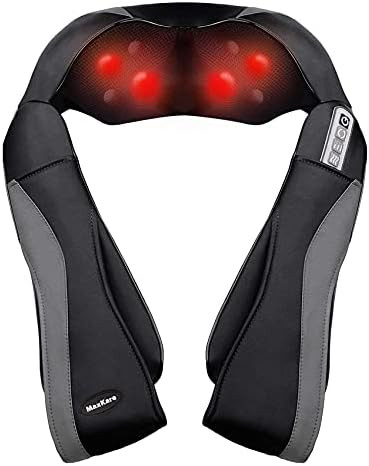 MaxKare Shiatsu Neck Shoulder Massager Electric Back Massage with Heat Kneading Massage for Shoul... | Amazon (US)