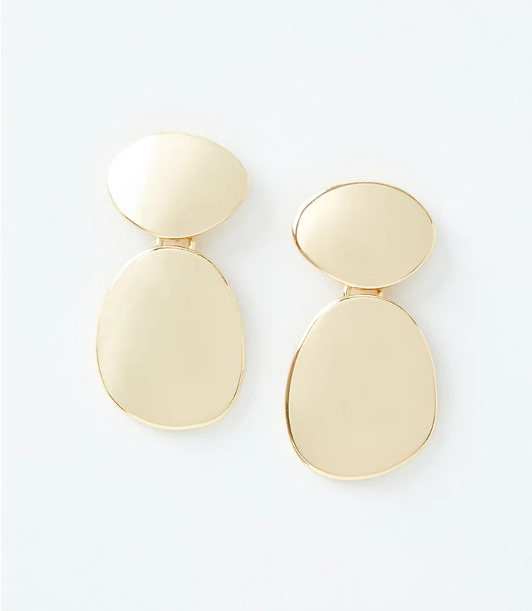 Geo Drop Earrings | LOFT